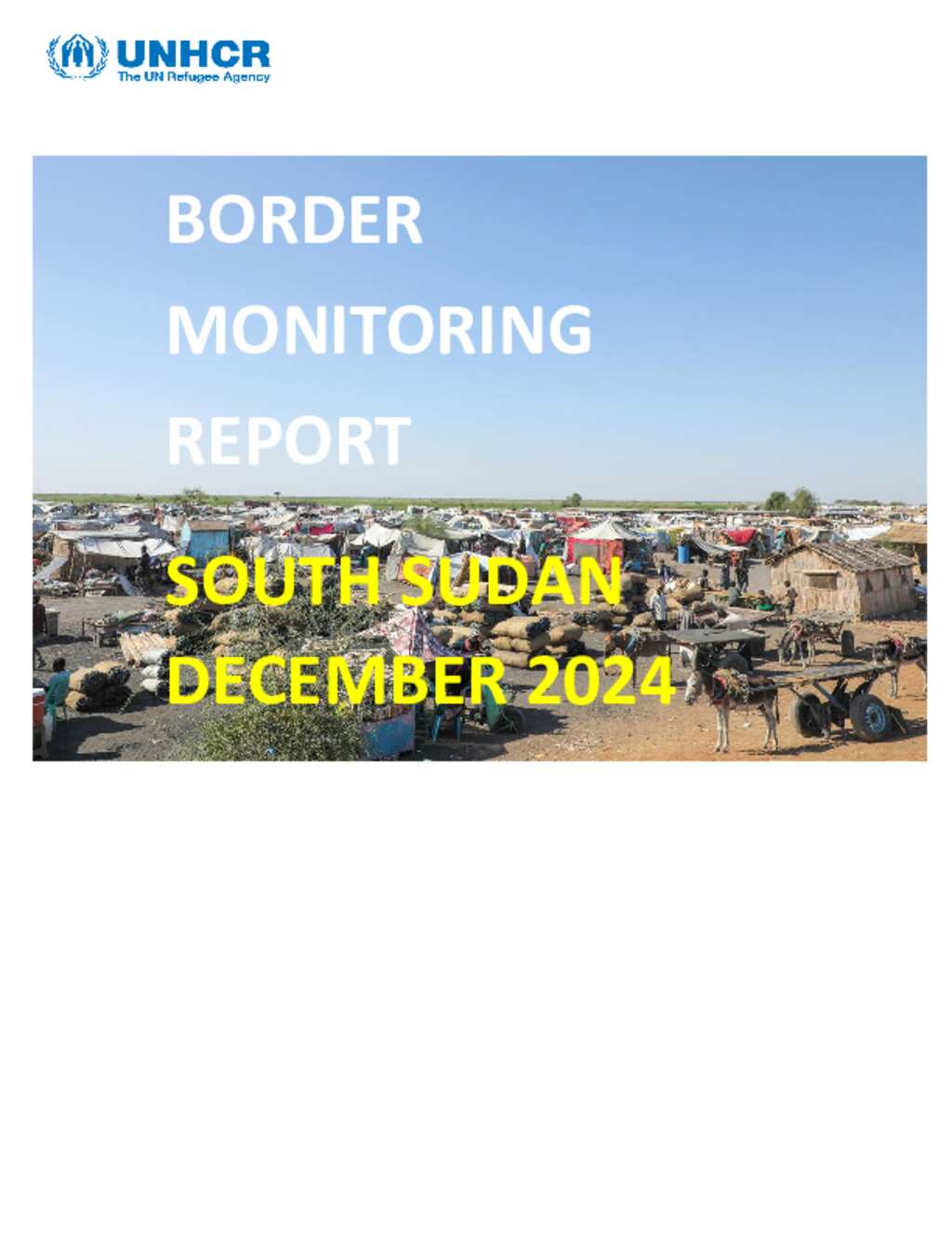 South Sudan Return Monitoring Report - December 2024