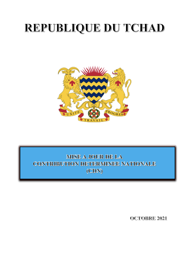 National Determined Contribution - Republic of Chad