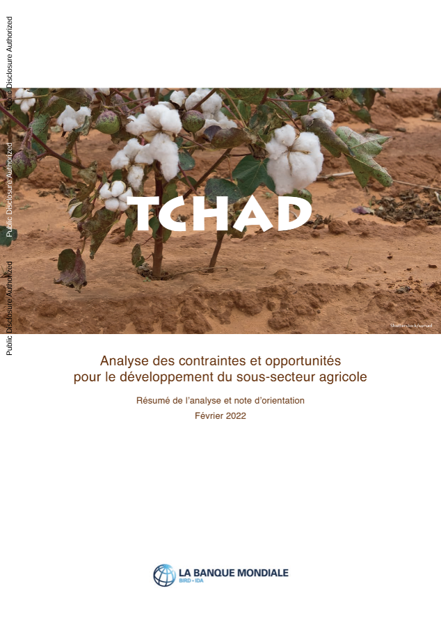 Analyse des Contraintes et Opportunités pour le Développement du Sous-Secteur Agricole