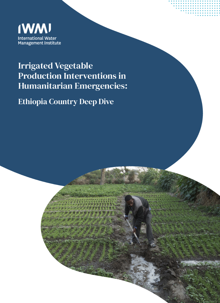 Irrigated Vegetable Production Interventions in Humanitarian Emergencies: Ethiopia Country Deep Dive