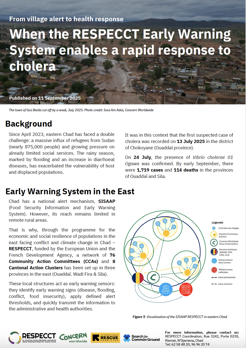 From Village Alert to Health Response: When the RESPECCT Early Warning System Enables a Rapid Response to Cholera | September 2025