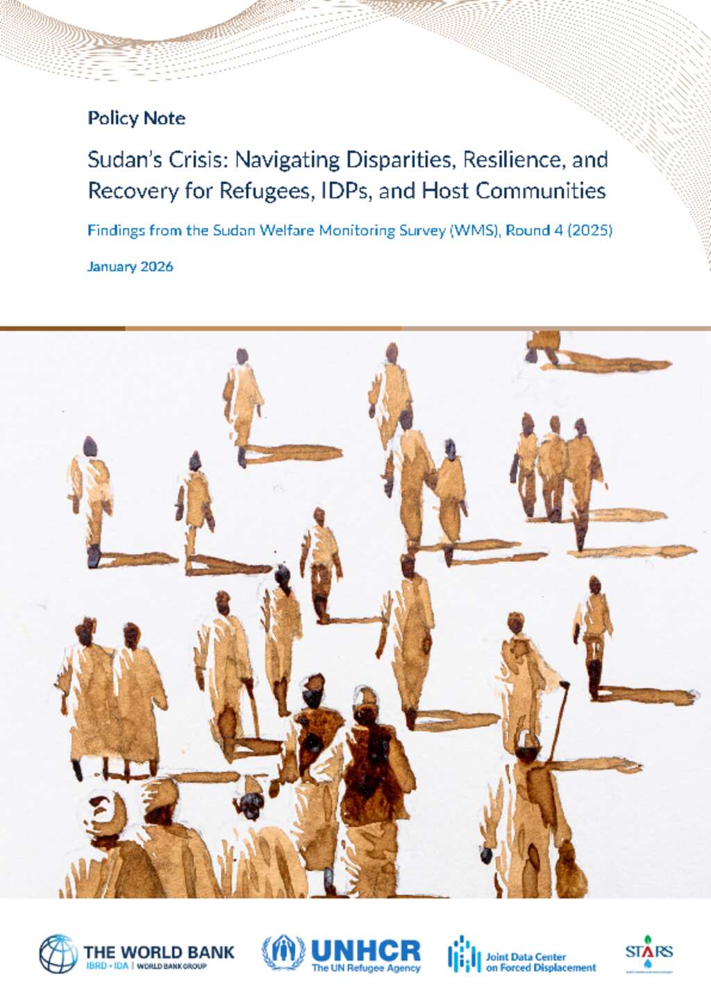 Cover page - Policy Note - Sudan's Crisis: Navigating Disparities, Resilience, and Recovery for Refugees, IDPs, and Host Communities