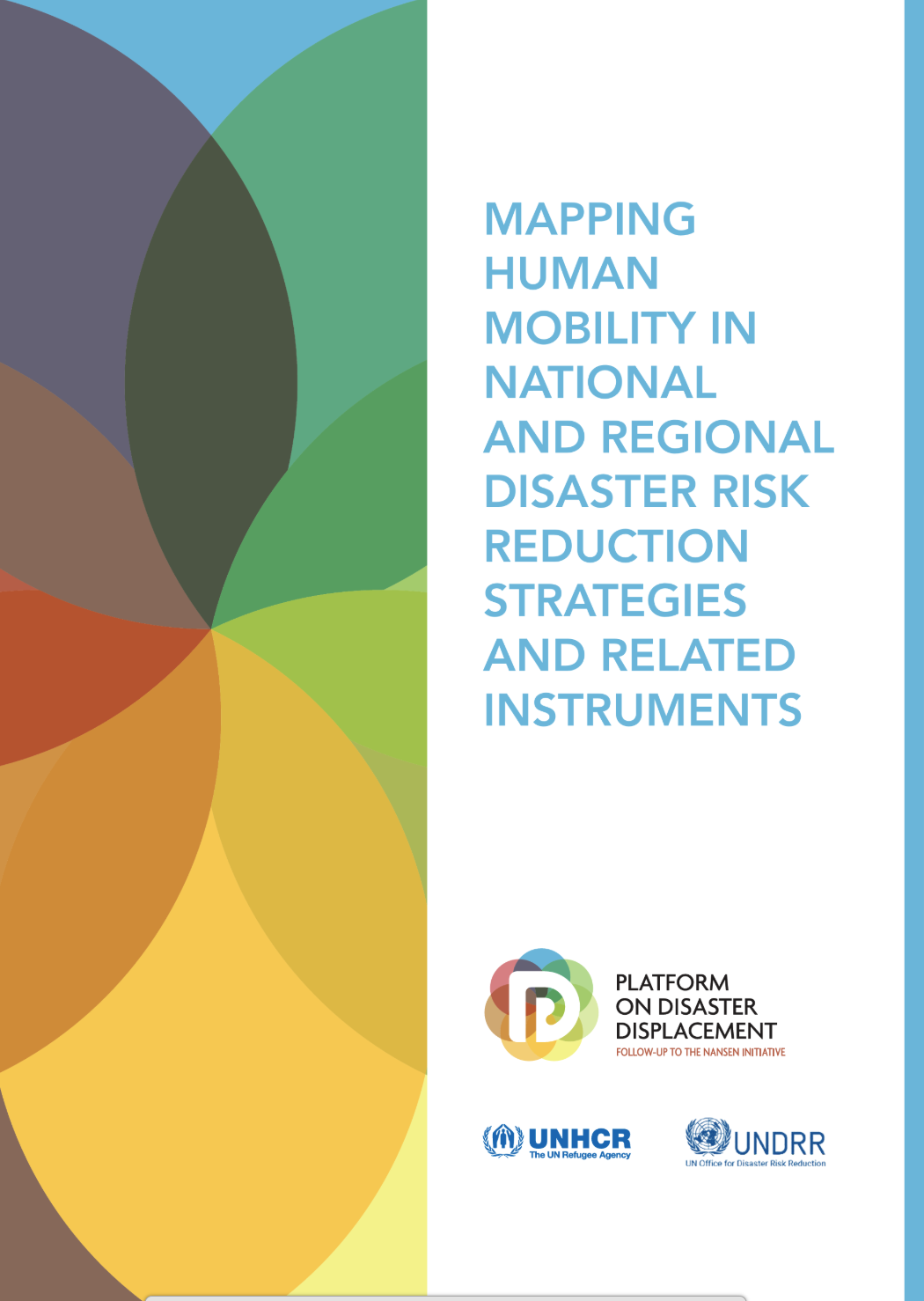 Mapping Human Mobility in National and Regional Disaster Risk Reduction Strategies and Related Instruments