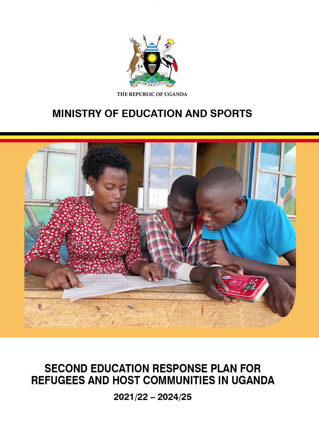 Second Education Response Plan for Refugees and Host Communities in Uganda (2021/22–2024/25)
