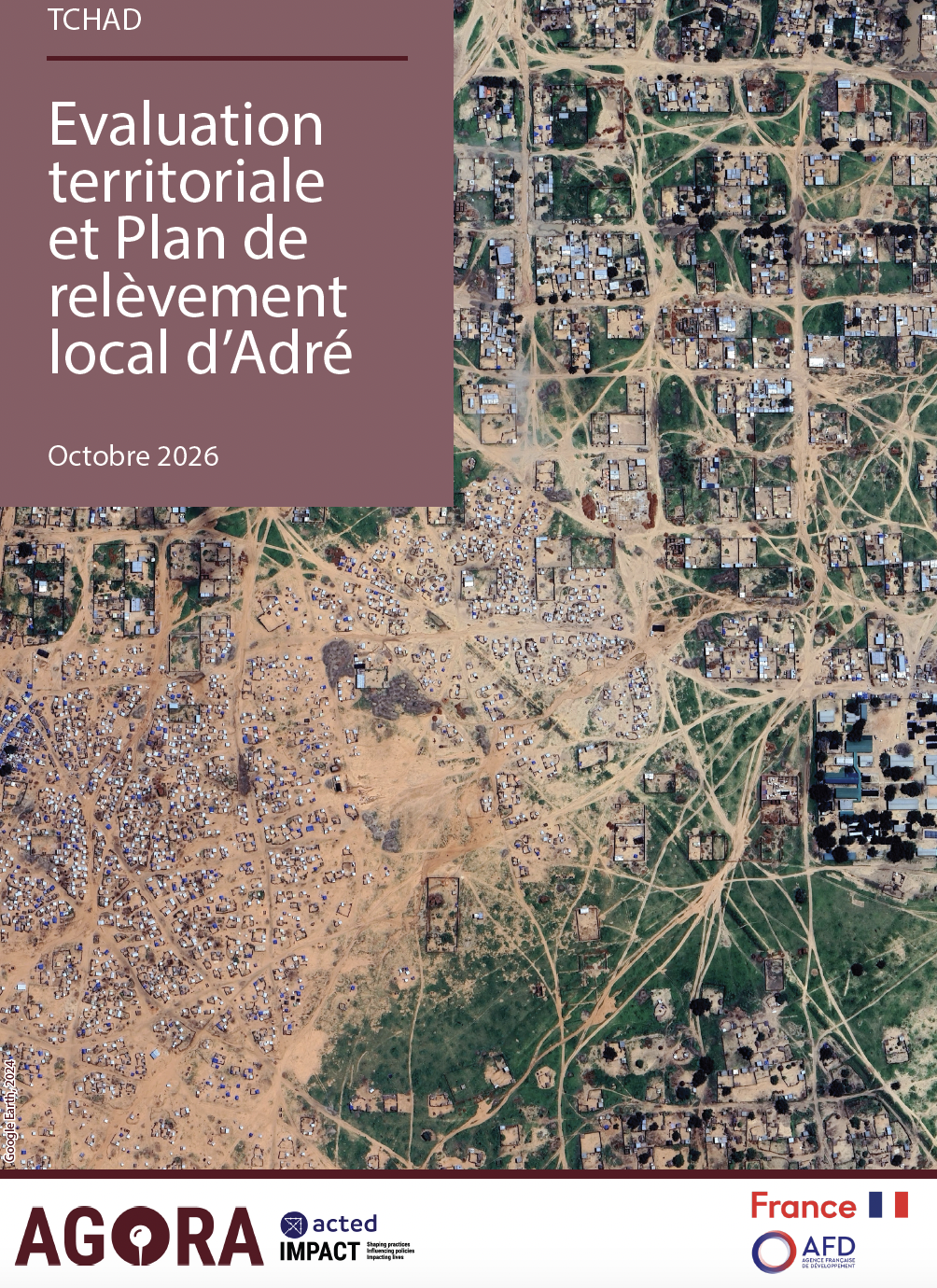 Tchad - Evaluation Territoriale et Plan de Relèvement Local d’Adré (Octobre 2026)