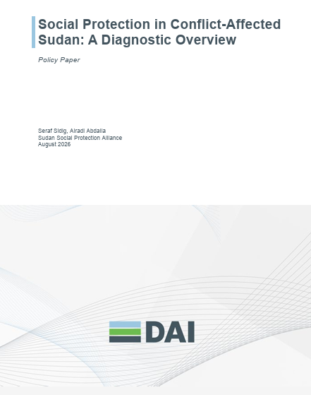 Social Protection in Conflict-Affected Sudan: A Diagnostic Overview 