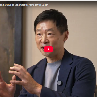 A conversation with Yoichiro Ishihara World Bank Country Manager for Sudan