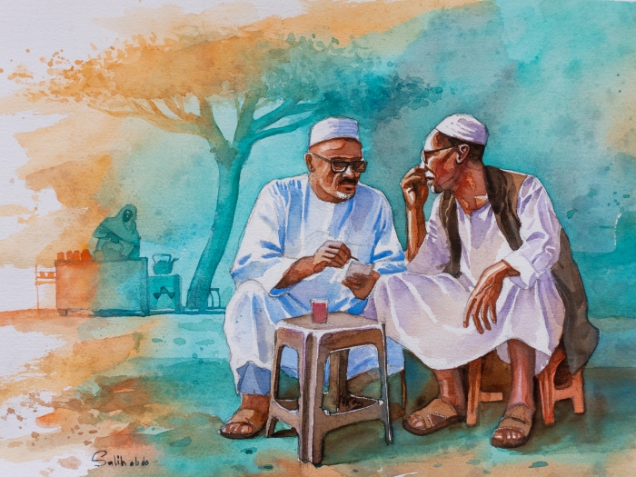 Artwork by Salih Abdo