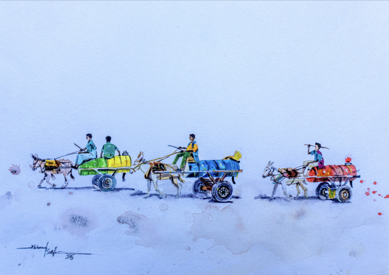 Artwork by Mohammed Mustafa