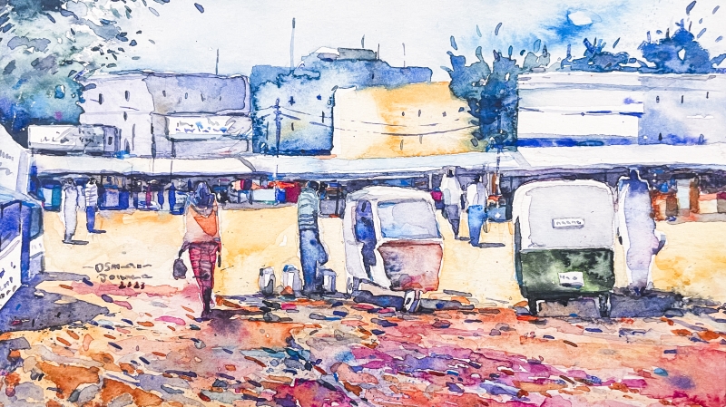 Artwork by Osman Jumah