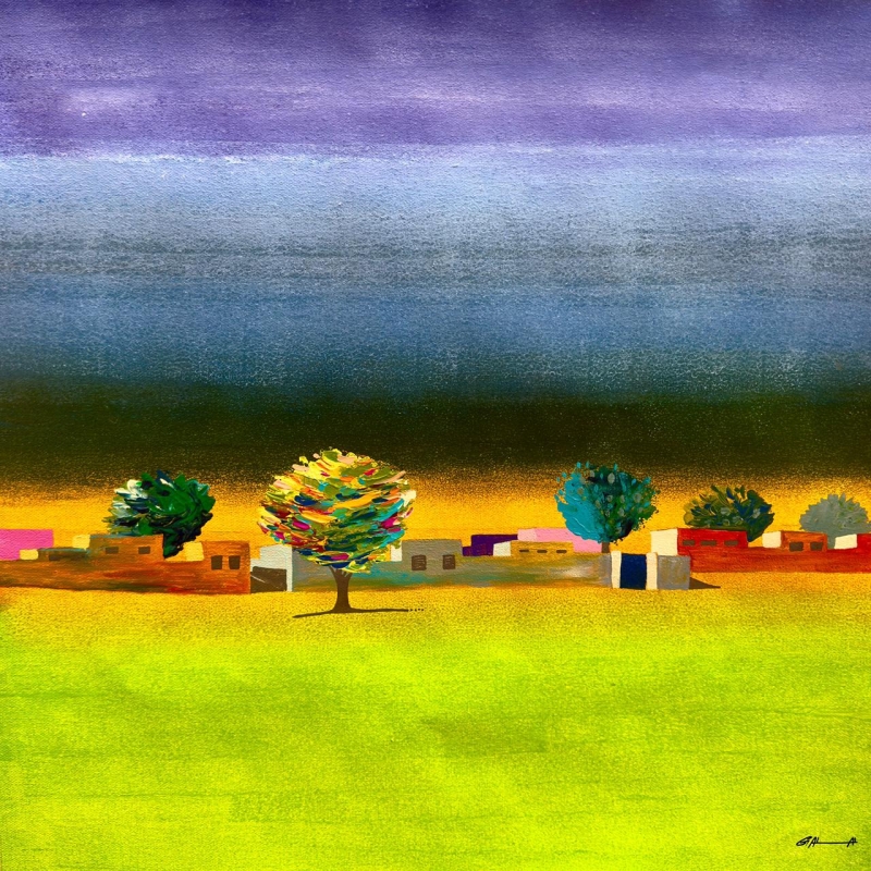 Galal Yousif - Longing for home, 2025