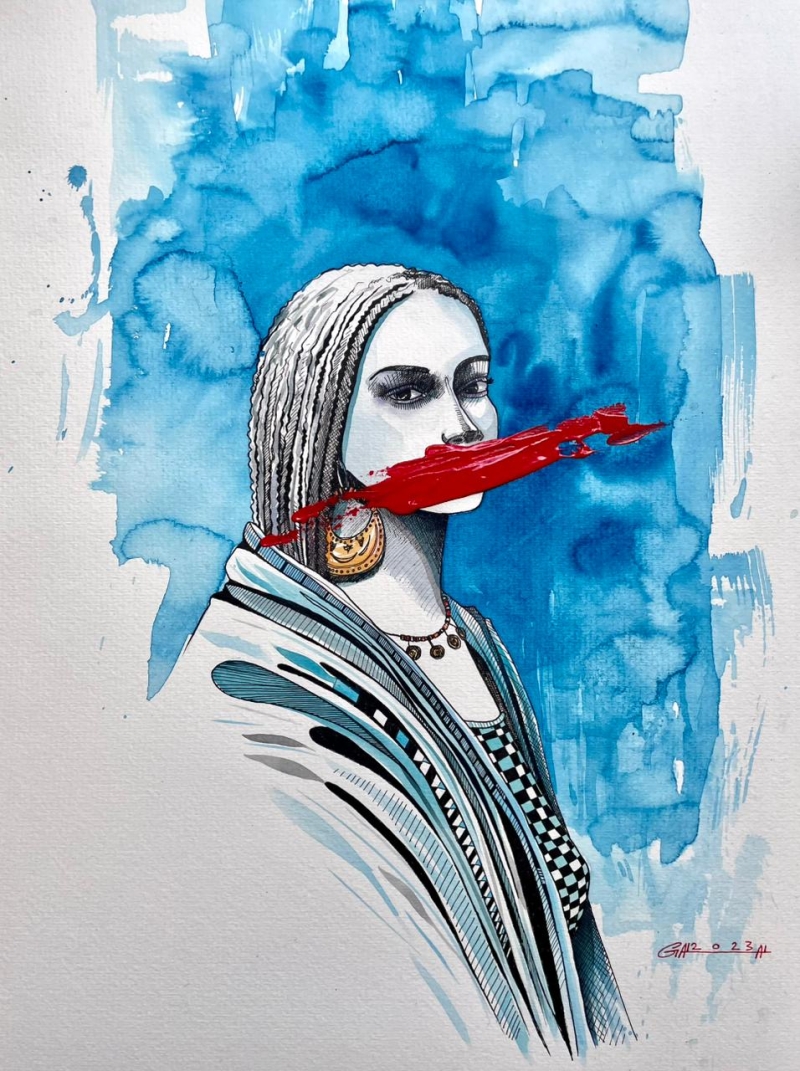 Galal Yousif - Women in war, 2023