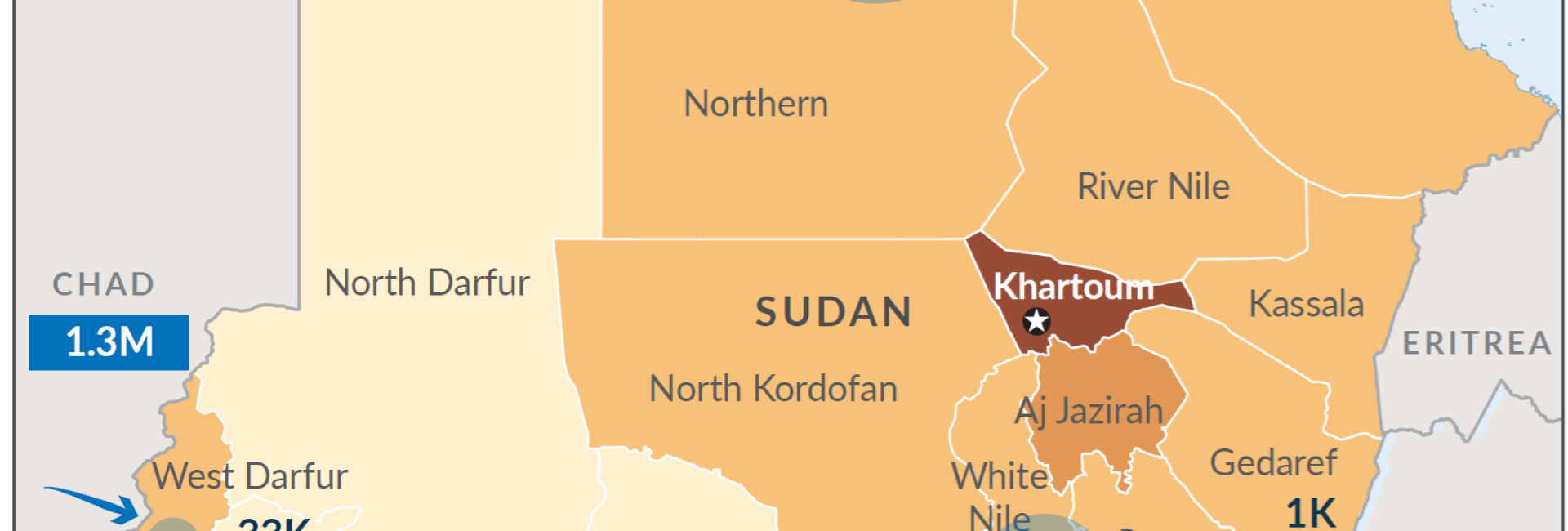 Sudanese returns from neighbouring countries - 18 January 2026