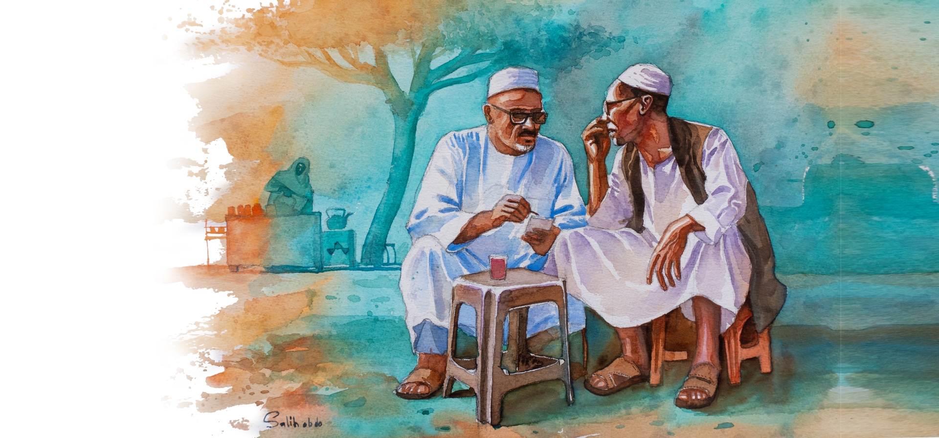 Artwork by Salih Abdo
